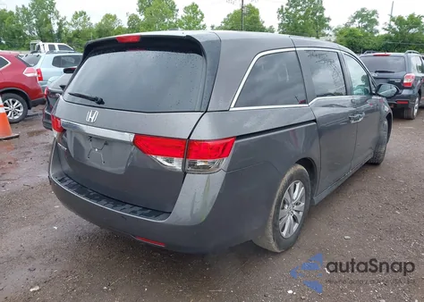 2016 Honda Odyssey Ex-L из США, поврежденный, VIN 5FNRL5H62GB146044